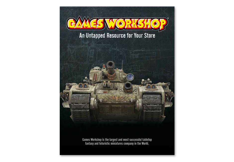 Games Workshop Sales Brochure